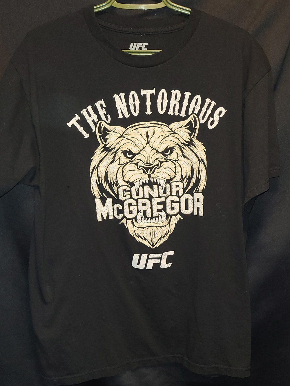 UFC Conor McGregor The Notorious Black Graphic T-Shirt